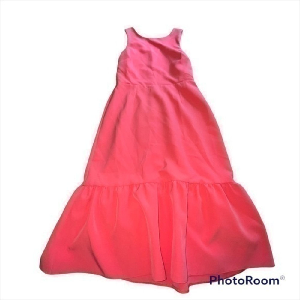 ASOS pink midi dress